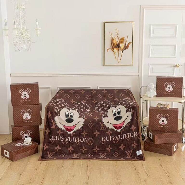 Personalized cartoon mouse blanket 913