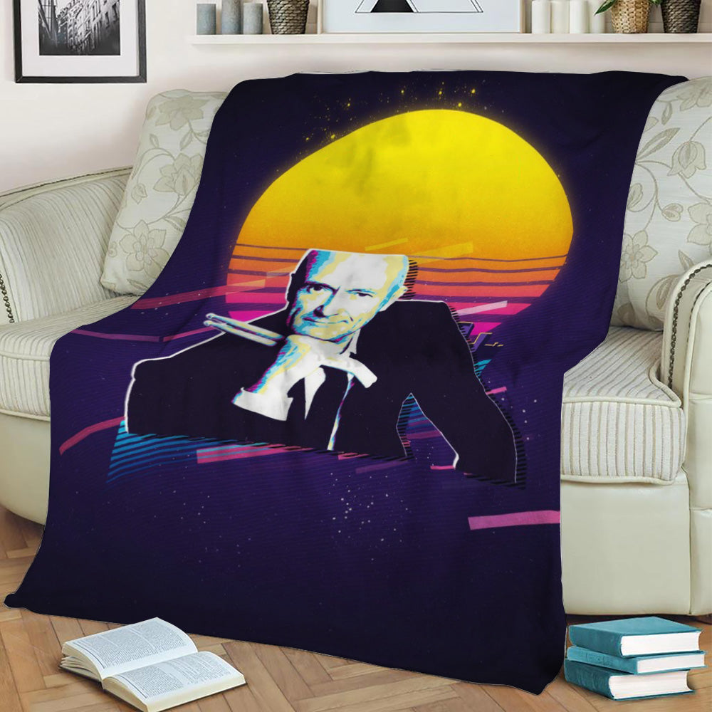 Phil Collins Fleece Throw Blanket