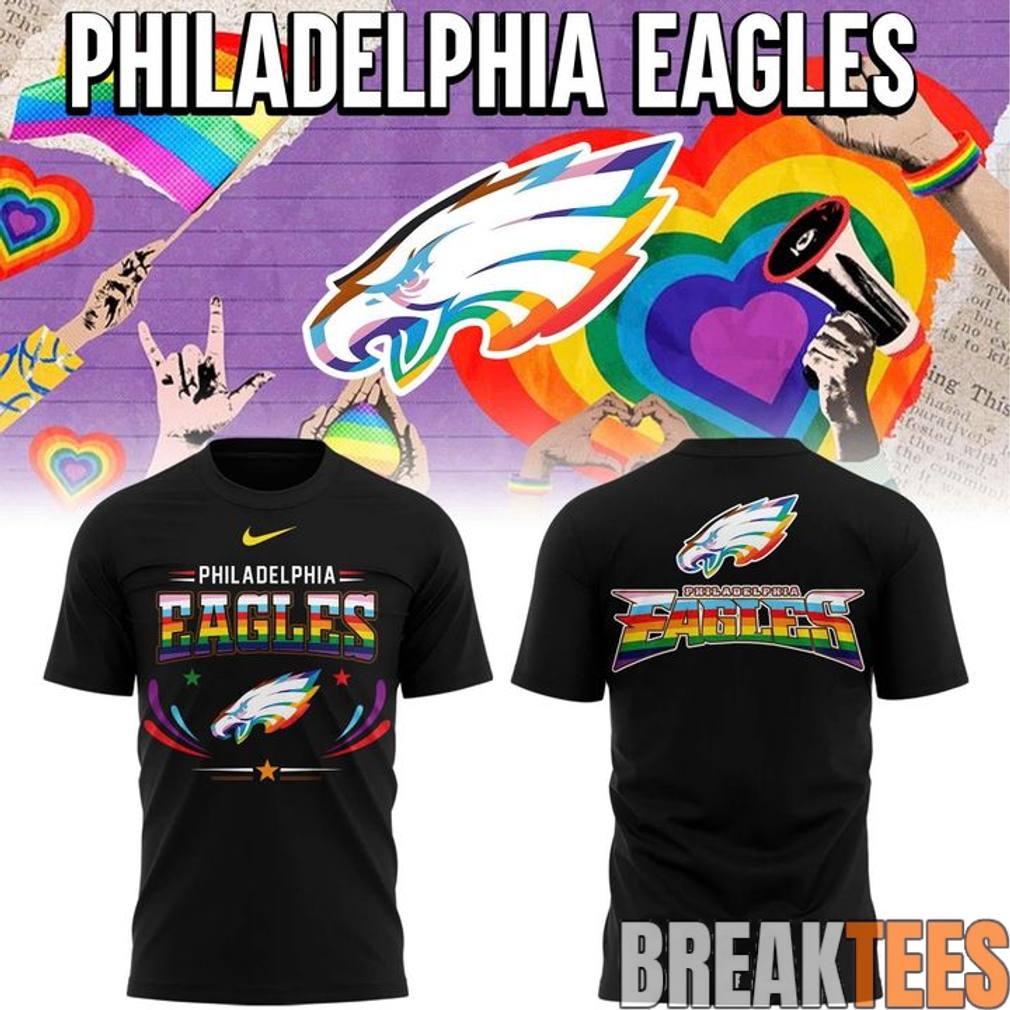 Philadelphia Eagles 2026 Pride Month Shirt