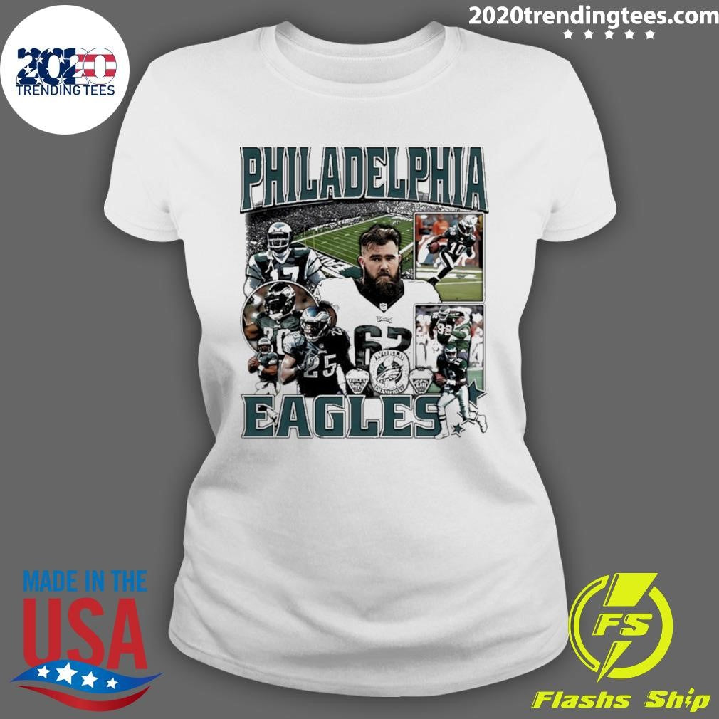 Philadelphia Eagles Football 90s Bootleg Vintage Shirt