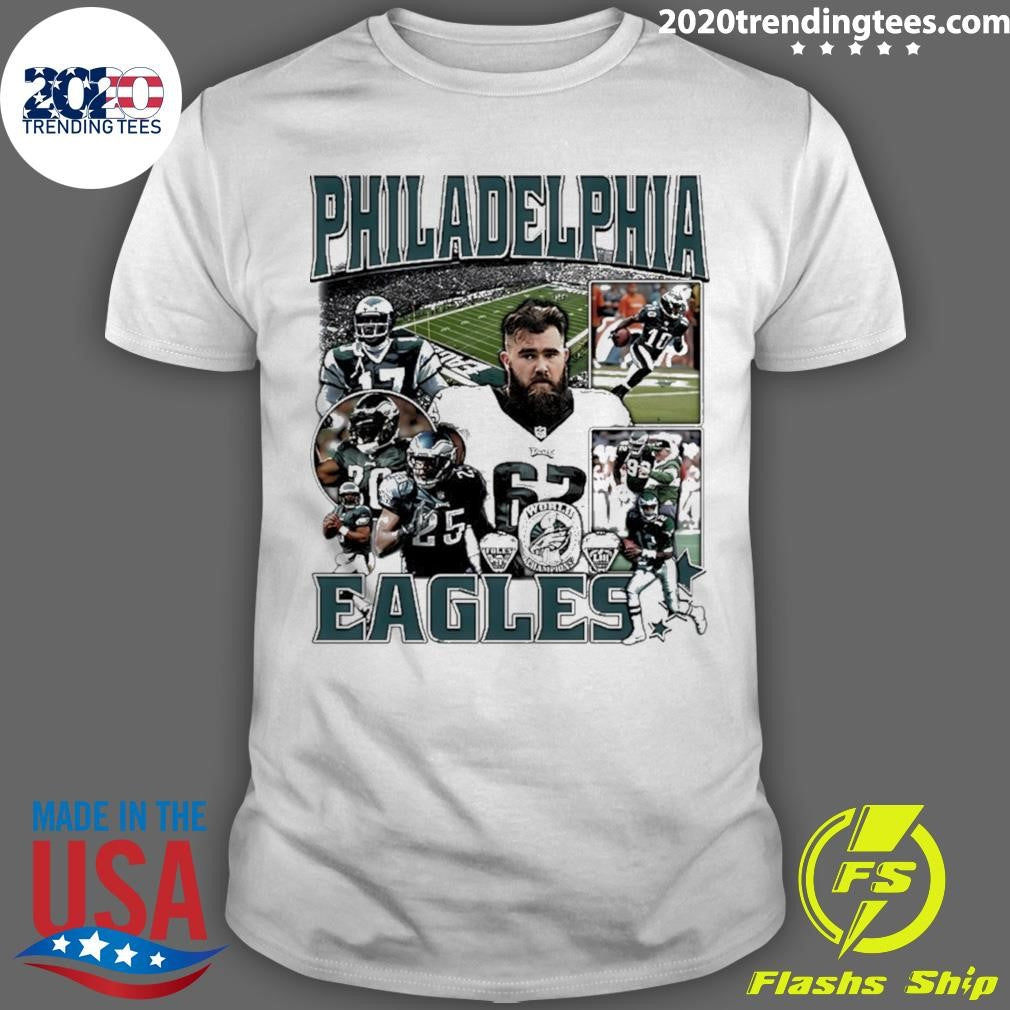 Philadelphia Eagles Football 90s Bootleg Vintage Shirt