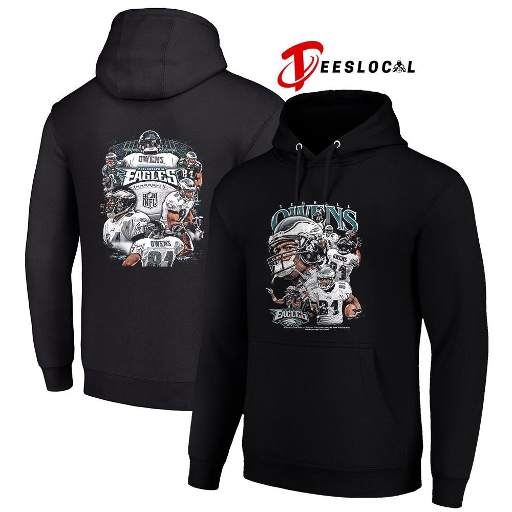 Philadelphia Eagles Terrell Owens graphic vintage shirt
