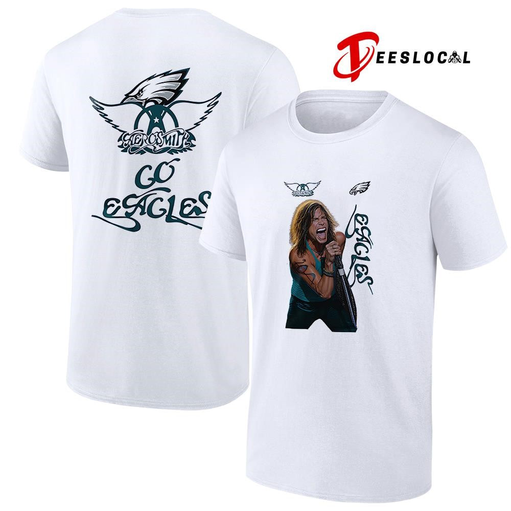 Philadelphia Eagles x Aerosmith graphic shirt