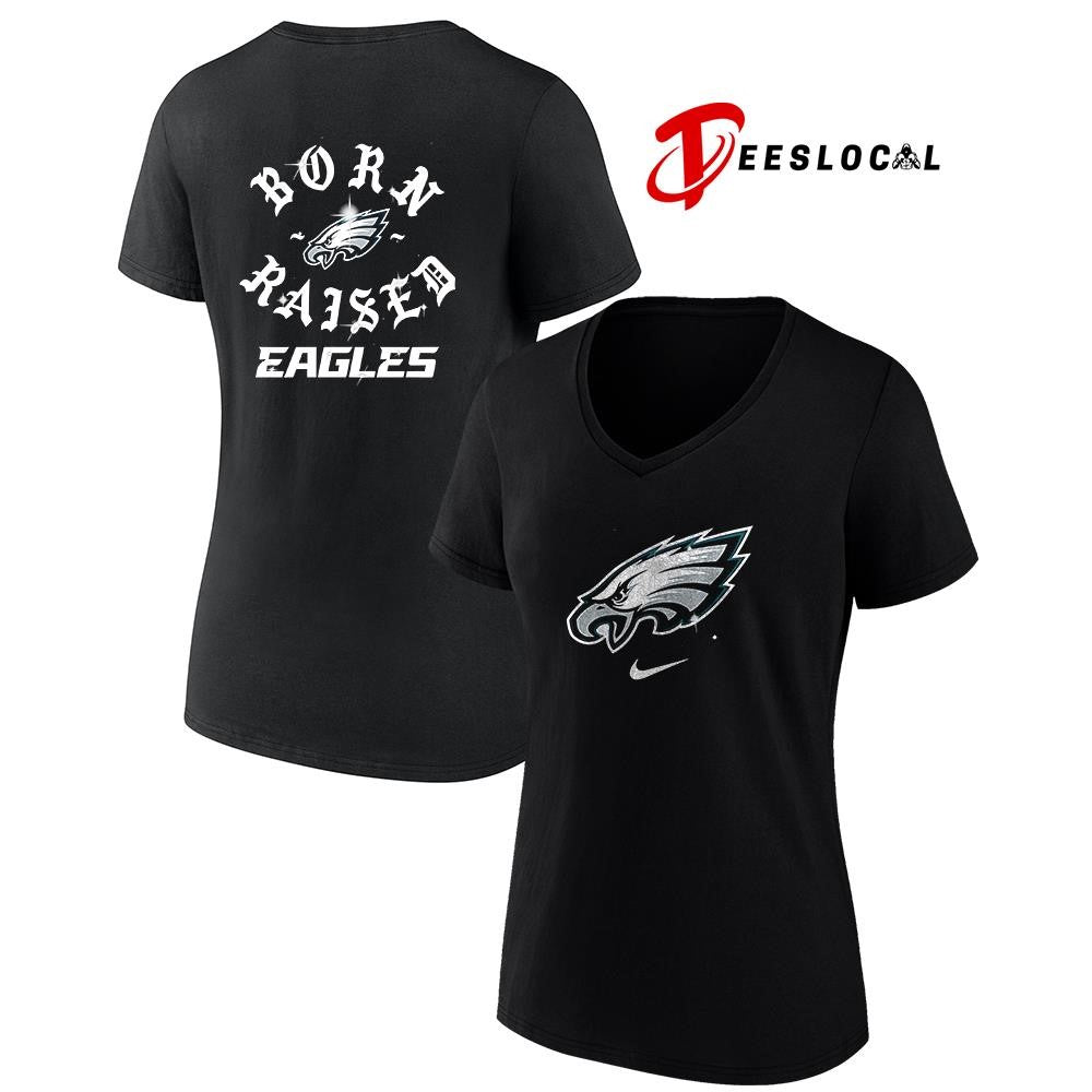 Philadelphia Eagles x Born and Raised logo shirt