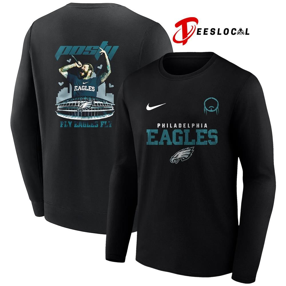 Philadelphia Eagles x Post Malone Posty stadium shirt