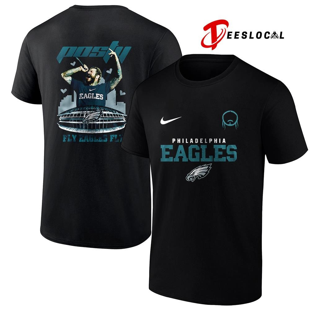 Philadelphia Eagles x Post Malone Posty stadium shirt