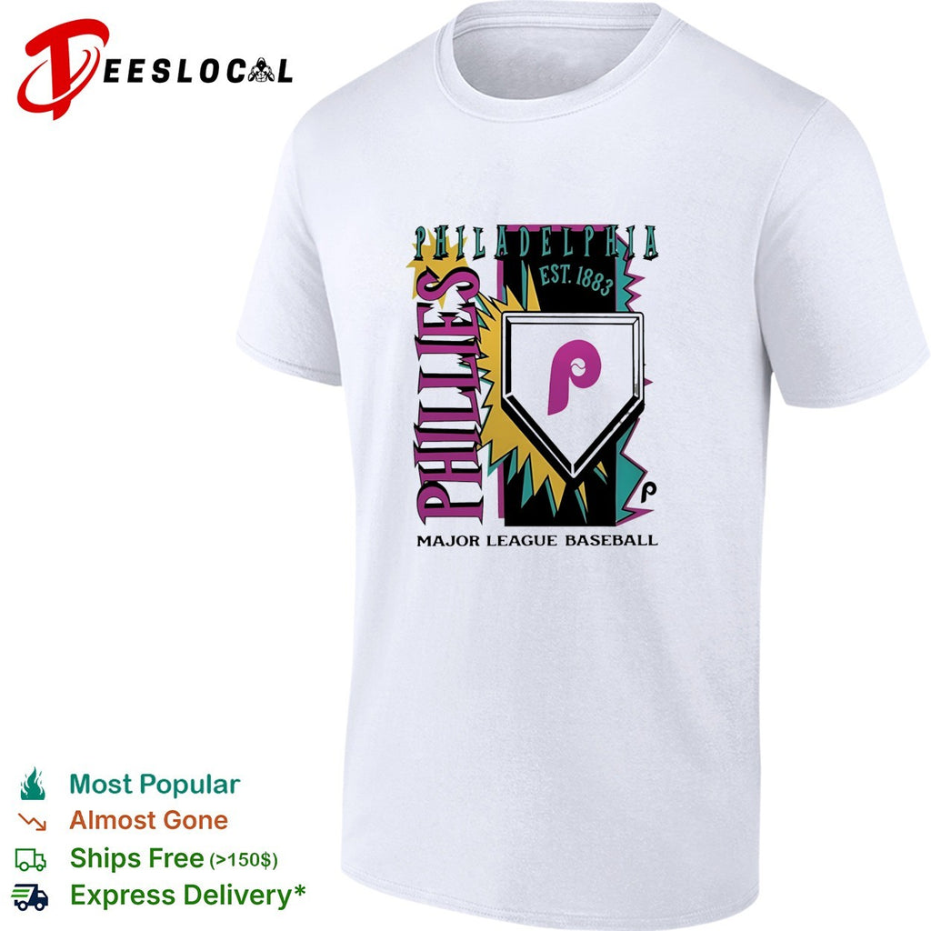 Philadelphia Phillies est 1883 major league baseball vintage shirt