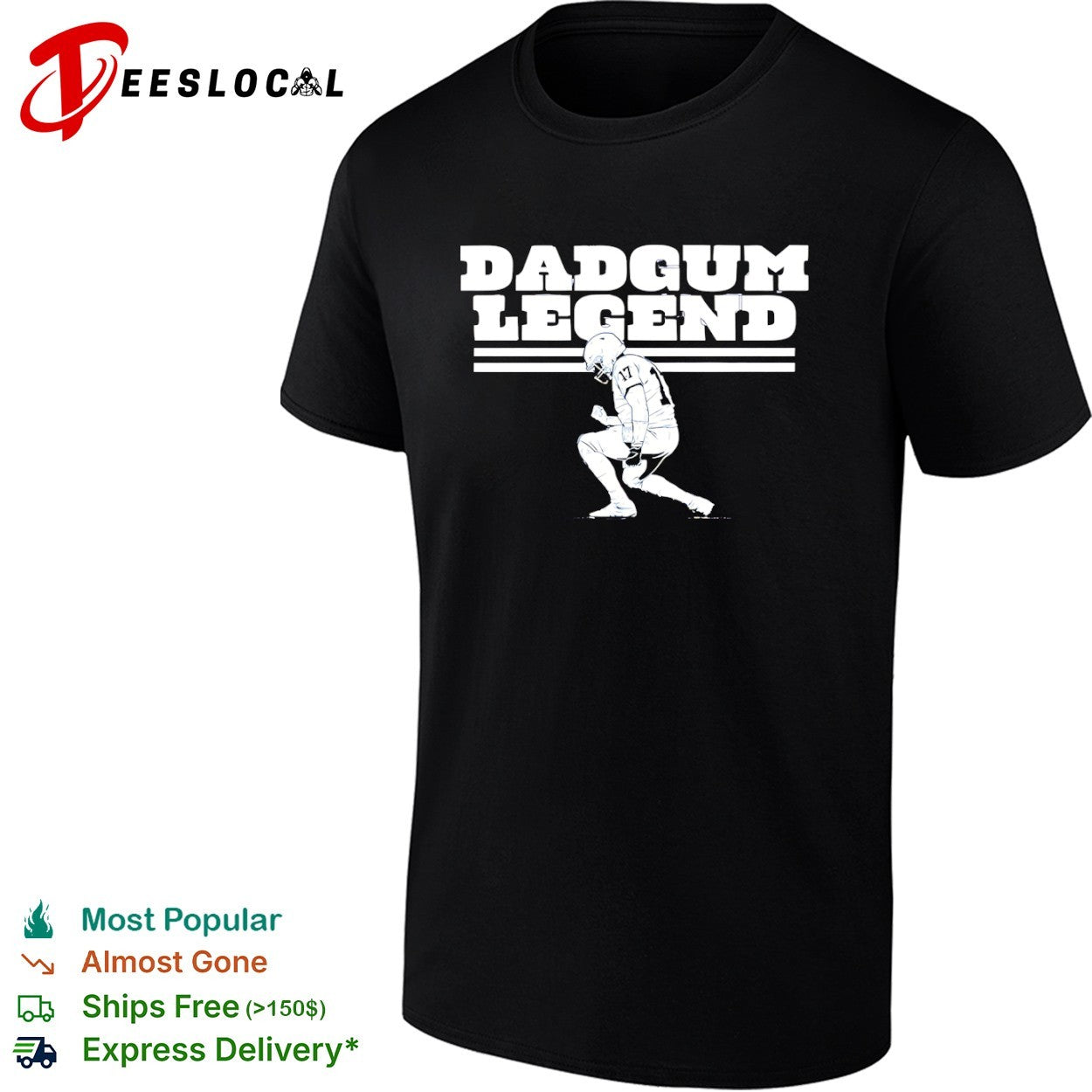 Philip Rivers Los Angeles Chargers NFL Dadgum Legend football shirt