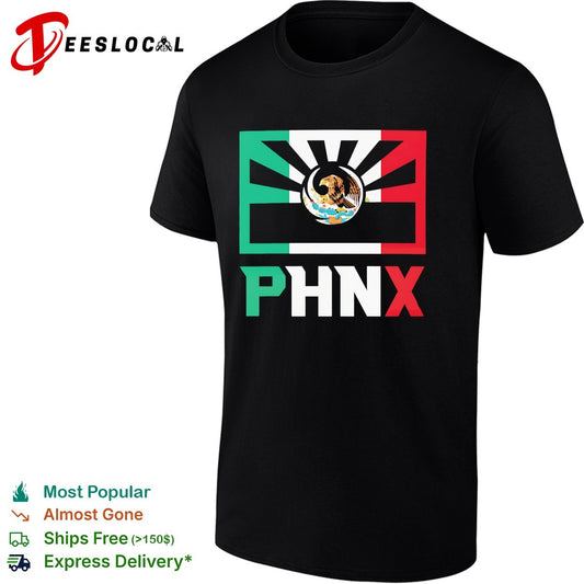 Phoenix Suns Mexico PHNX flag mashup heritage city pride shirt