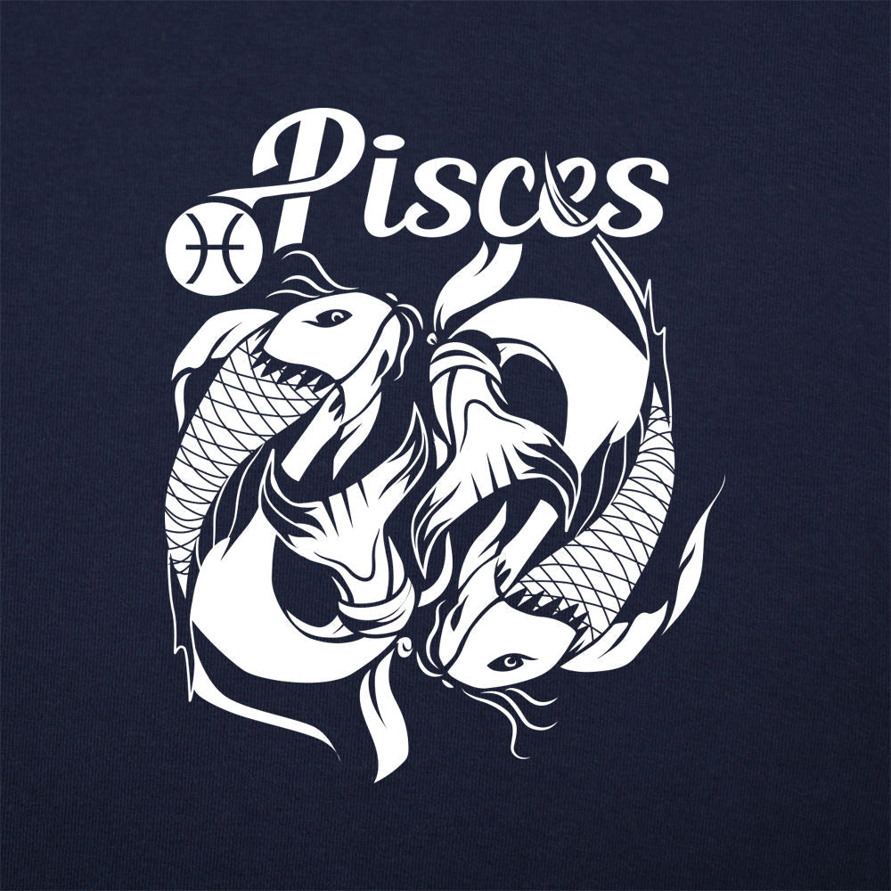 Pisces Zodiac Twin Koi Fish Symbol