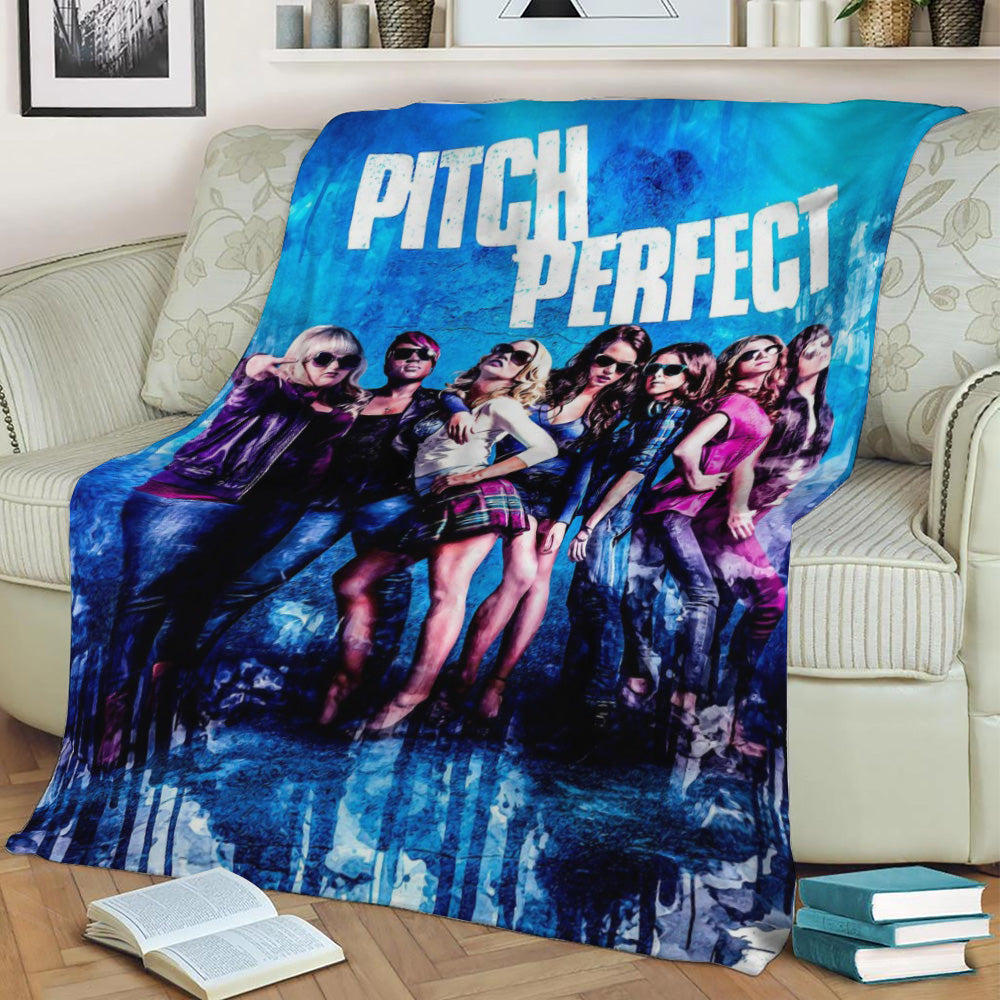 Pitch Perfect Fleece Throw Blanket