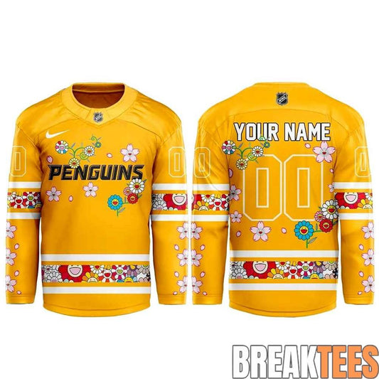 Pittsburgh Penguins x Takashi Murakami Hockey Jersey