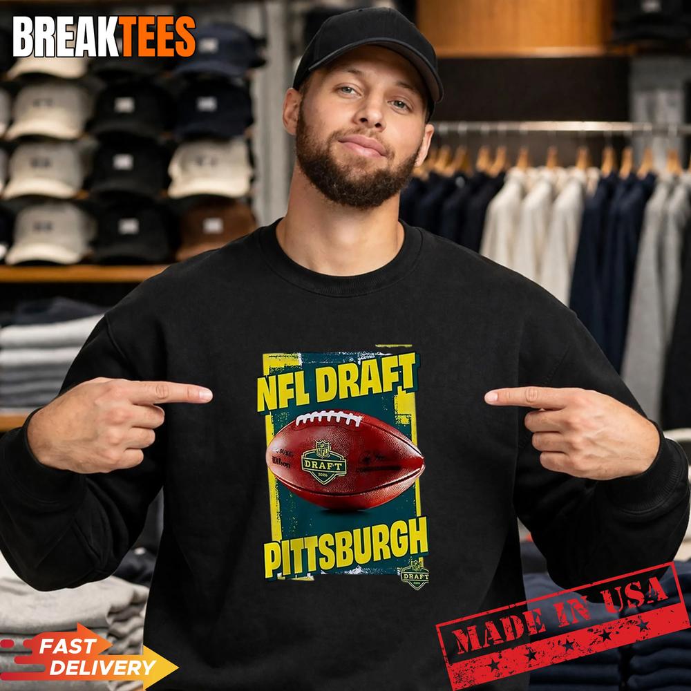 Pittsburgh Steelers Draft 2026 Football T-Shirt