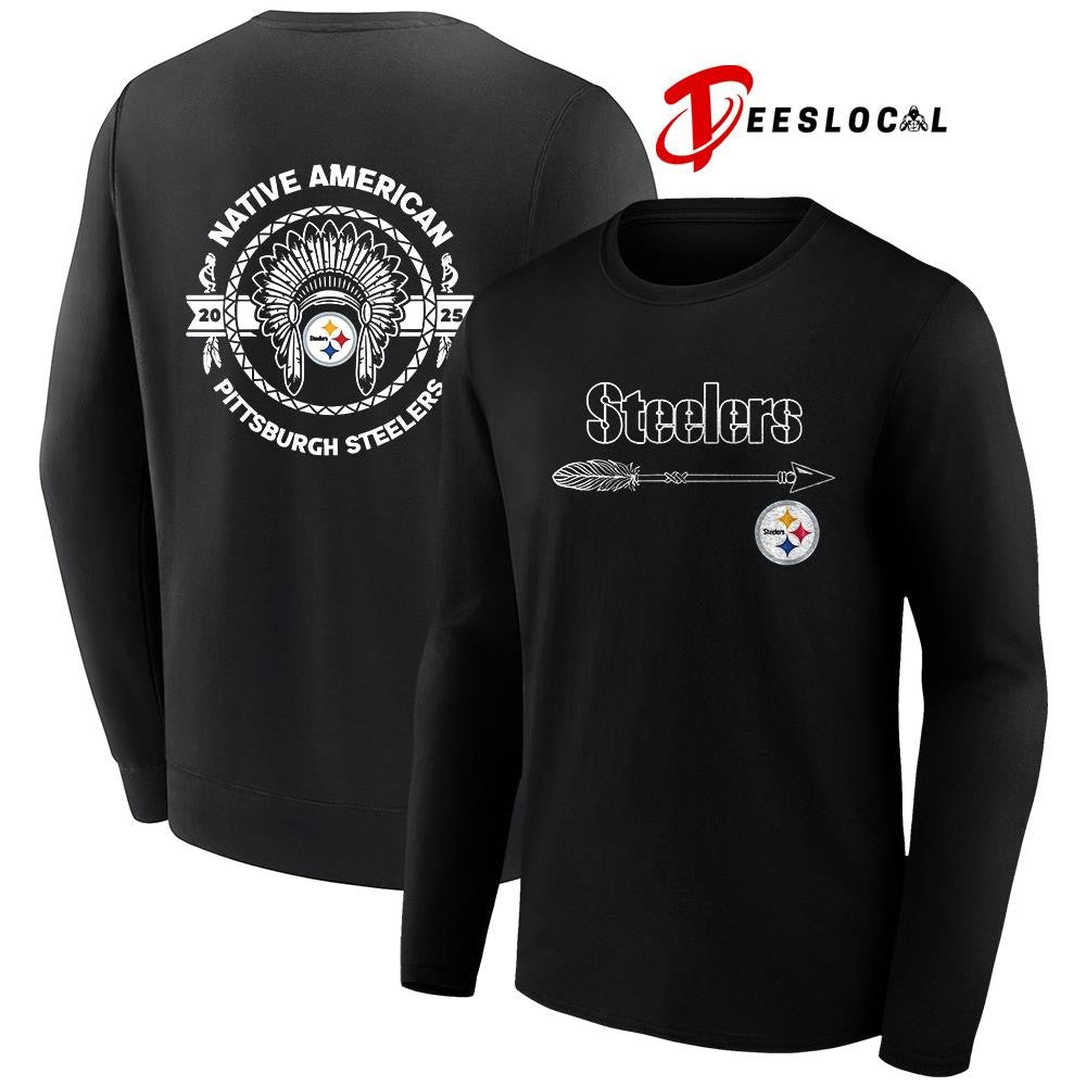 Pittsburgh Steelers native American Indigenous people graphic day shirt