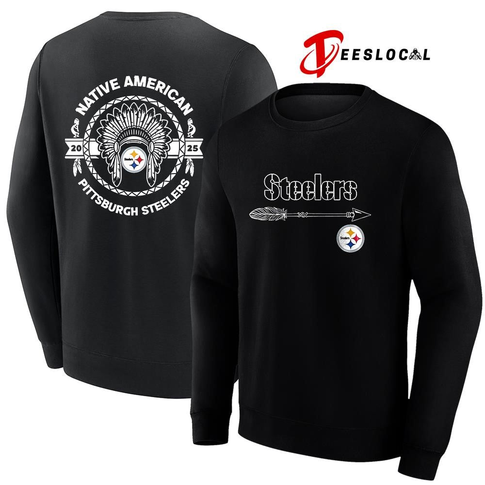 Pittsburgh Steelers native American Indigenous people graphic day shirt