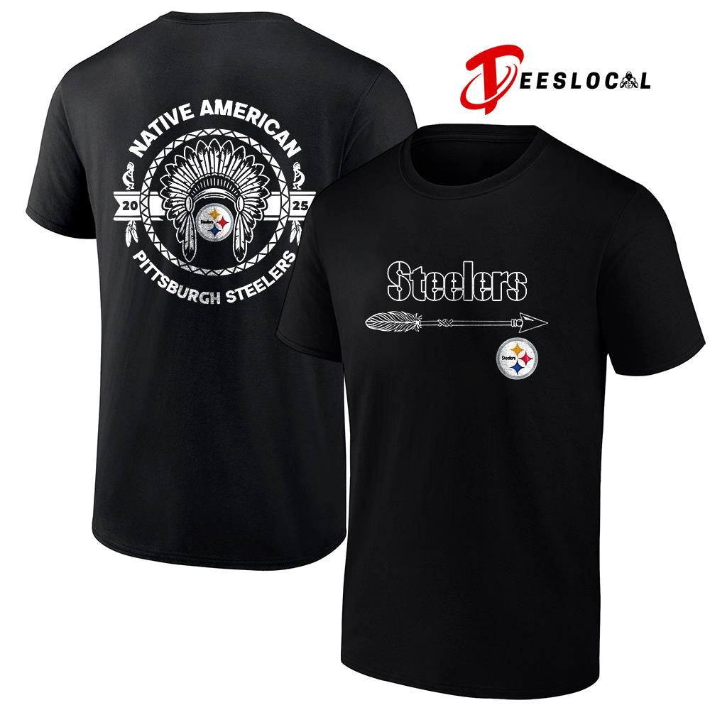 Pittsburgh Steelers native American Indigenous people graphic day shirt