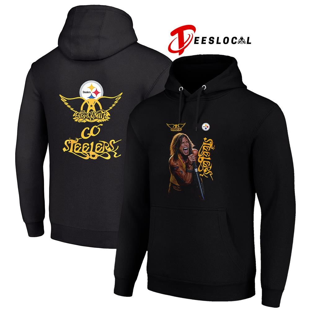 Pittsburgh Steelers x Aerosmith graphic shirt