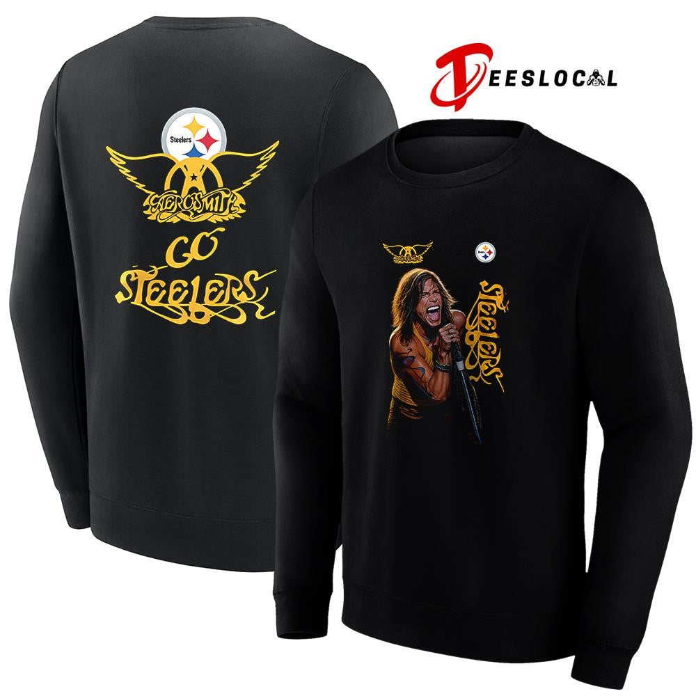 Pittsburgh Steelers x Aerosmith graphic shirt