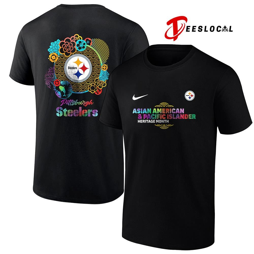 Pittsburgh Steelers x Asian American and Pacific Islander heritage logo shirt