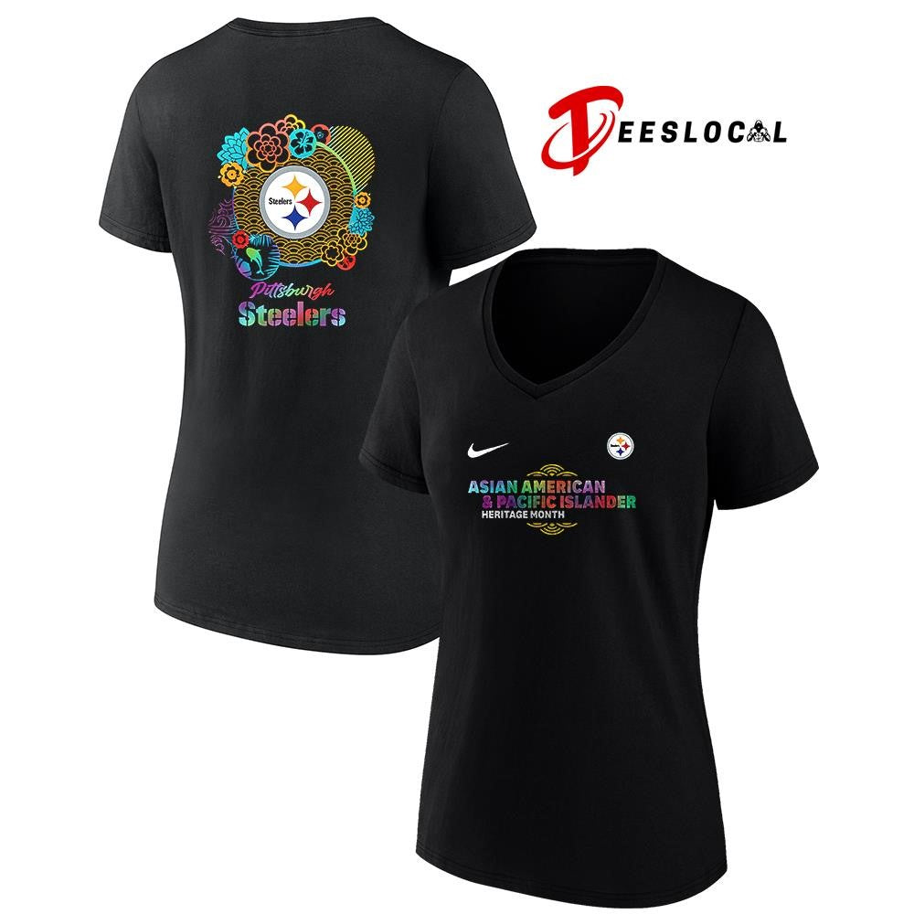 Pittsburgh Steelers x Asian American and Pacific Islander heritage logo shirt