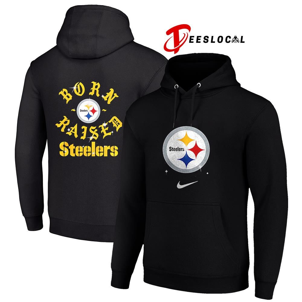 Pittsburgh Steelers x Born and Raised logo shirt