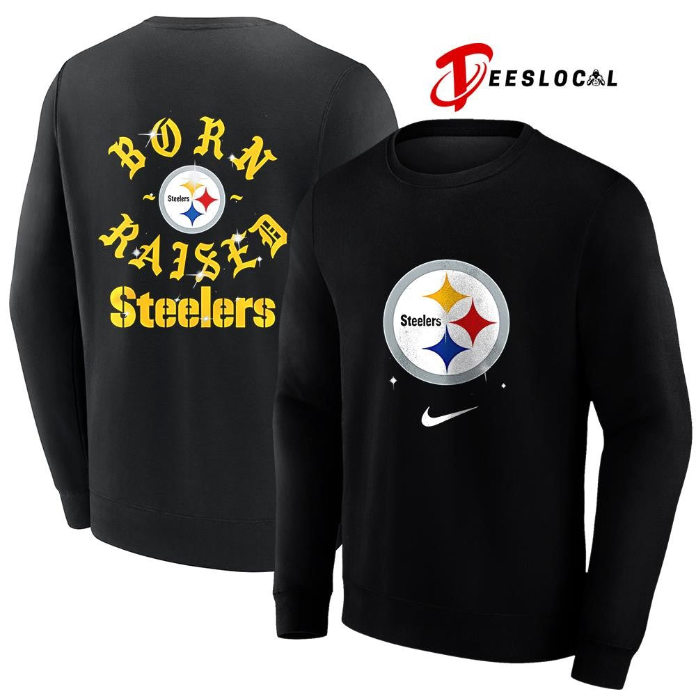 Pittsburgh Steelers x Born and Raised logo shirt