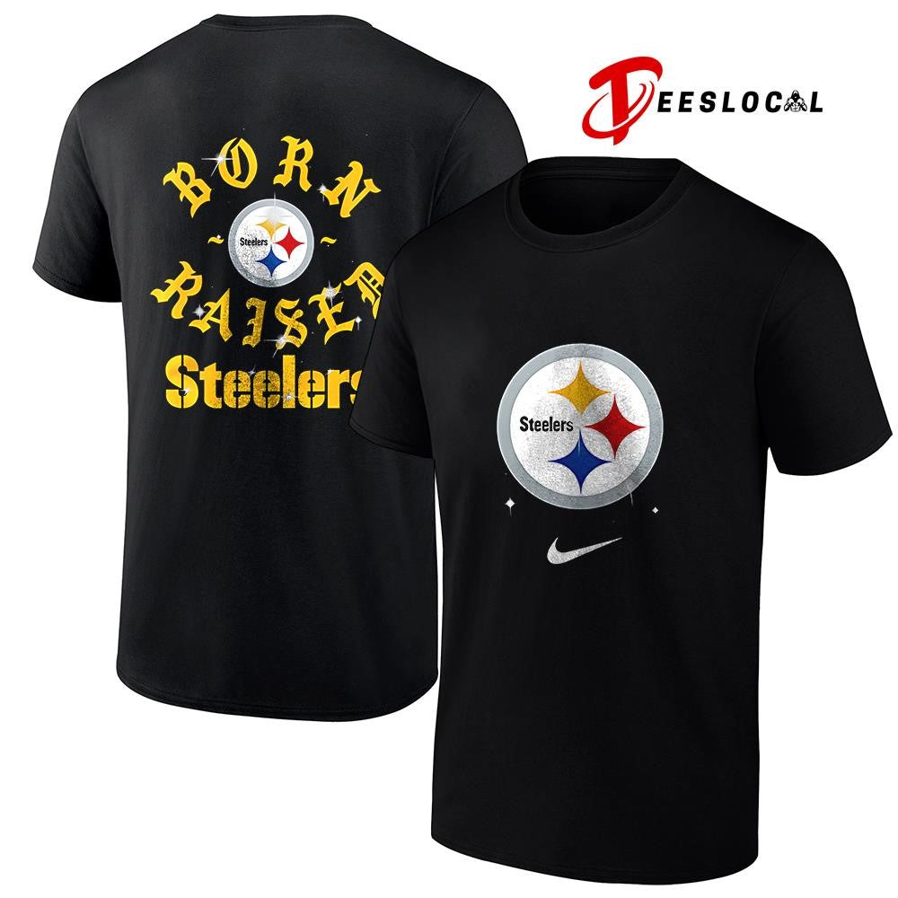 Pittsburgh Steelers x Born and Raised logo shirt