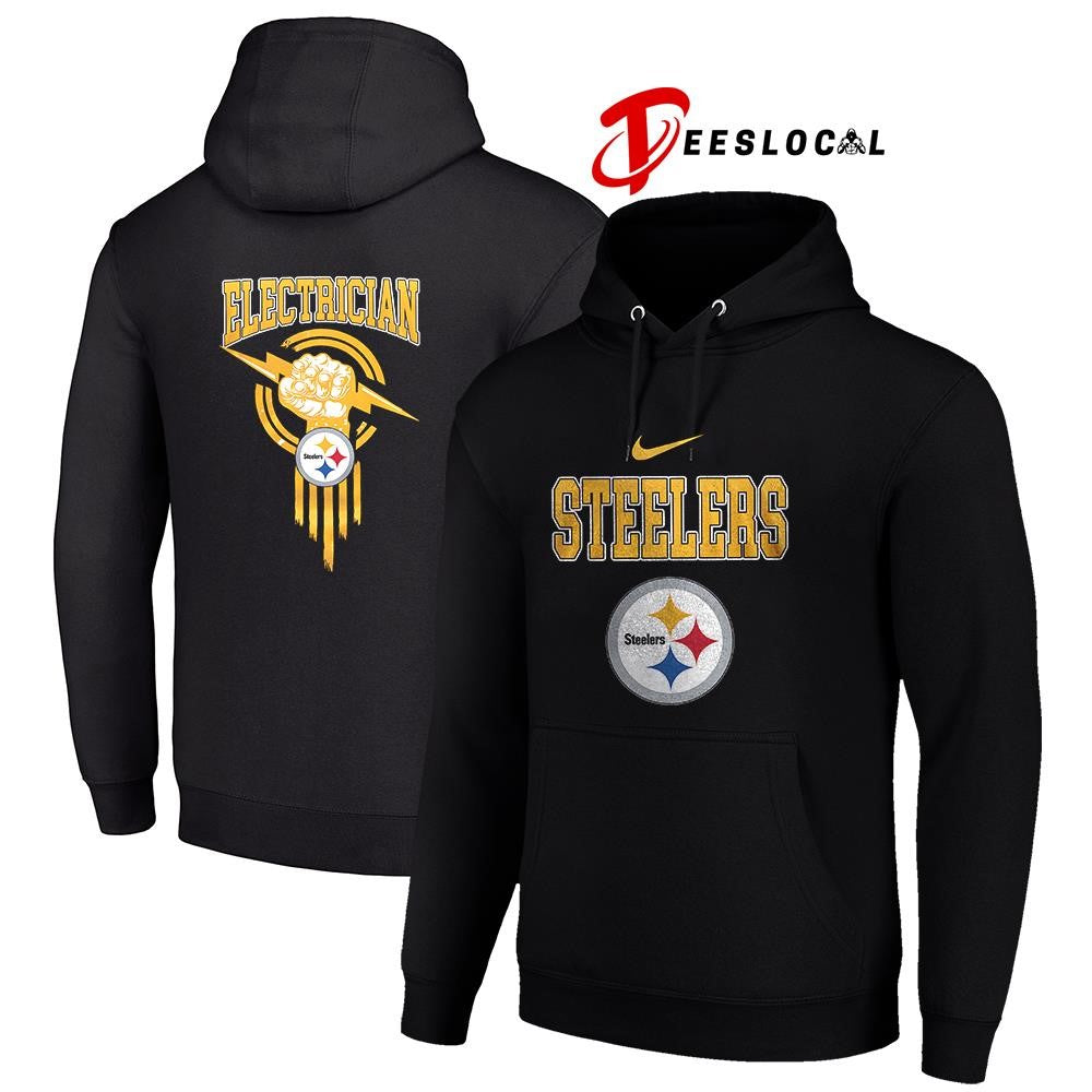 Pittsburgh Steelers x Electrician logo shirt