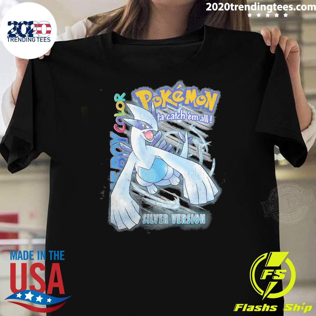Pokémon Ta Catch ‘Em All Silver Version Vintage Shirt