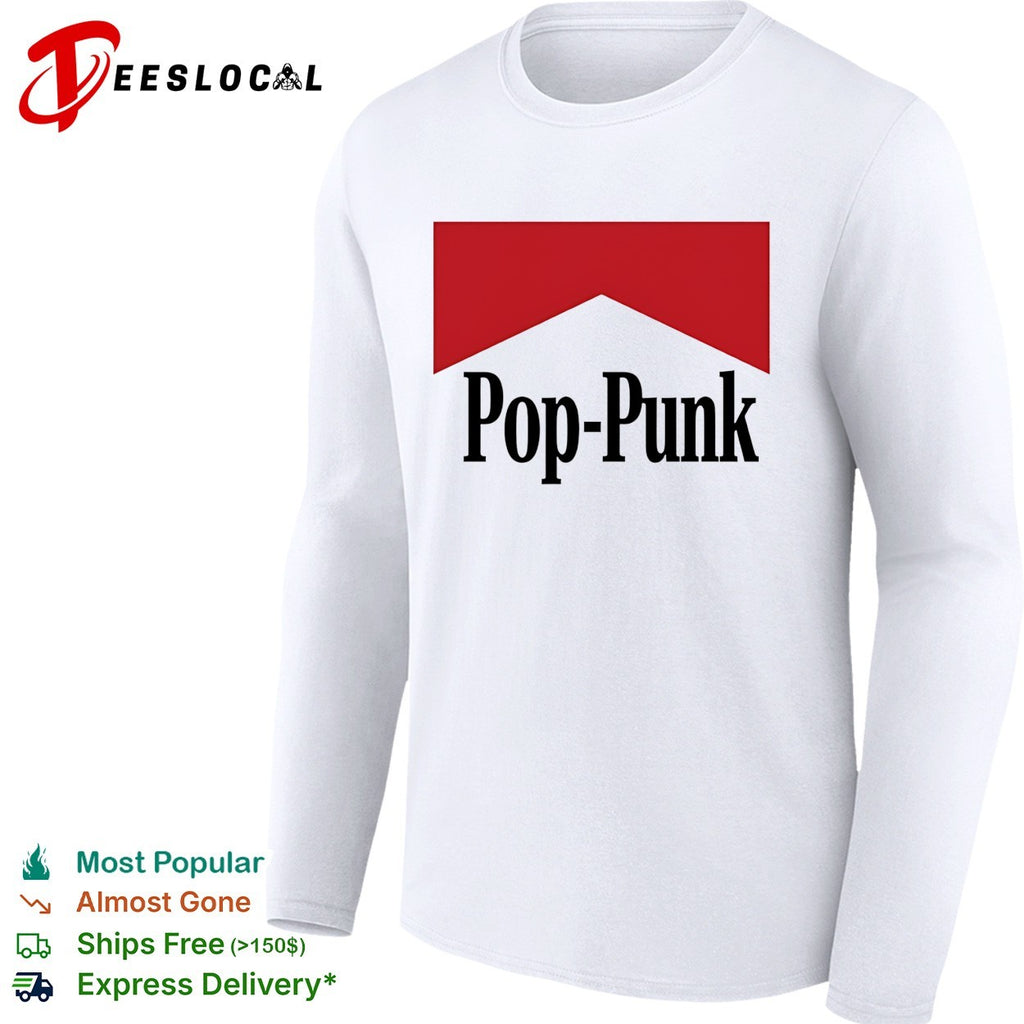 Pop-Punk x Marlboro logo vintage shirt