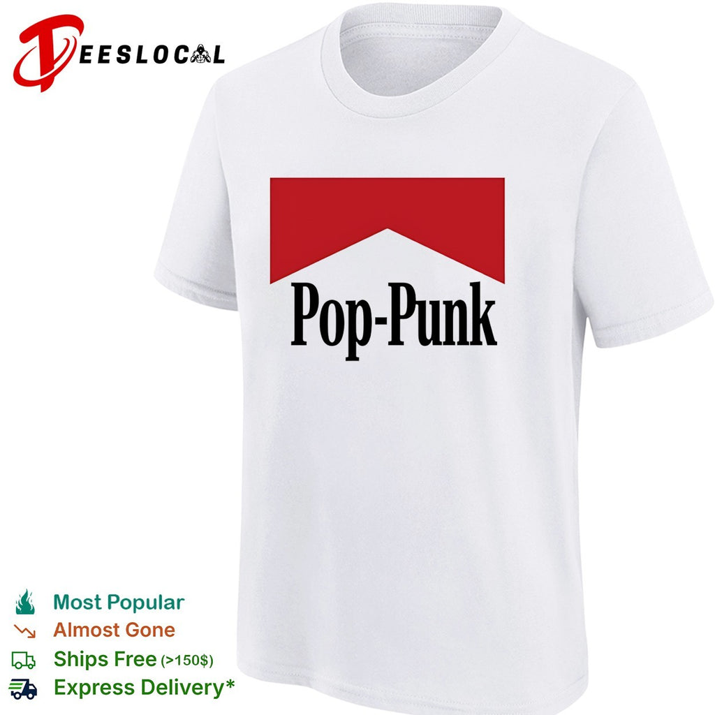 Pop-Punk x Marlboro logo vintage shirt