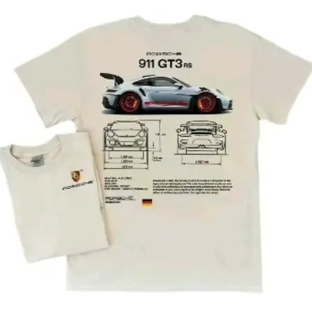 Porsche 911 GT3 RS Trending Shirt Fans Cotton T-Shirts