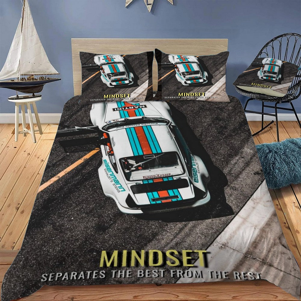 Porsche Mindset Bedding Set (Duvet Cover & Pillow Shams)