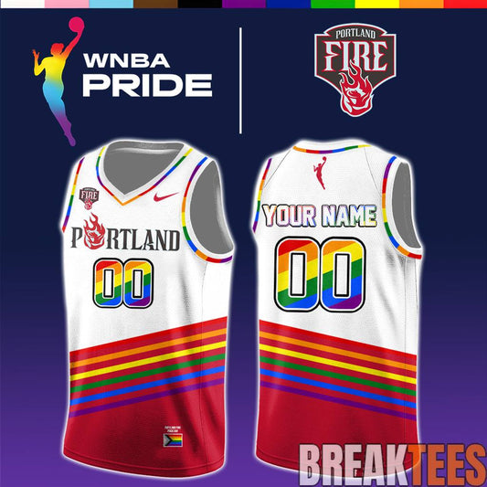 Portland 2026 WNBA x Pride Day Limited Edition Jersey