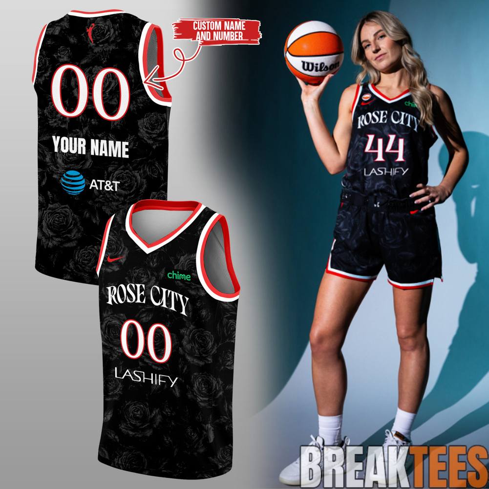 Portland Fire Rose City Custom Basketball Jersey