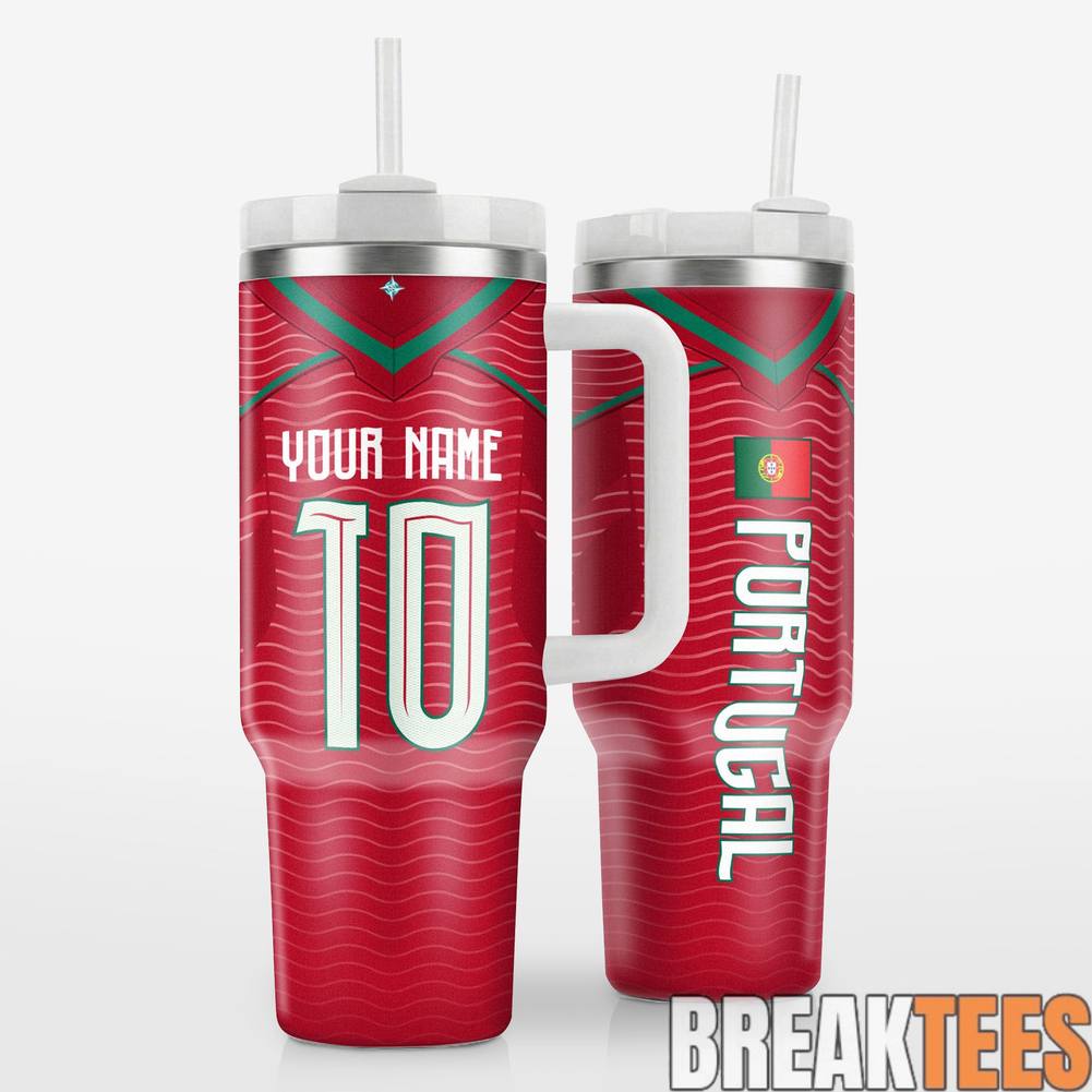 Portugal Jersey Design WC26 Custom Tumbler