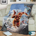 Power of Flash Fleece Throw Blanket