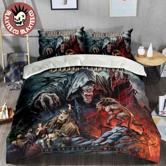 Powerwolf The Sacrament Of Sin Album Cover Art Bedding Set