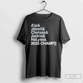 Premium Las Vegas Aces Ampersand 2025 Champions T Shirts