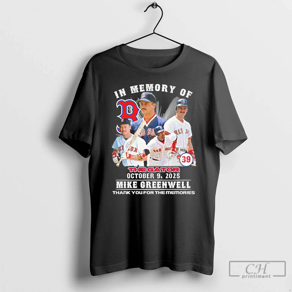 Premium Mike Greenwell In Memory Of The Gator October 9 2025 Thank You For The