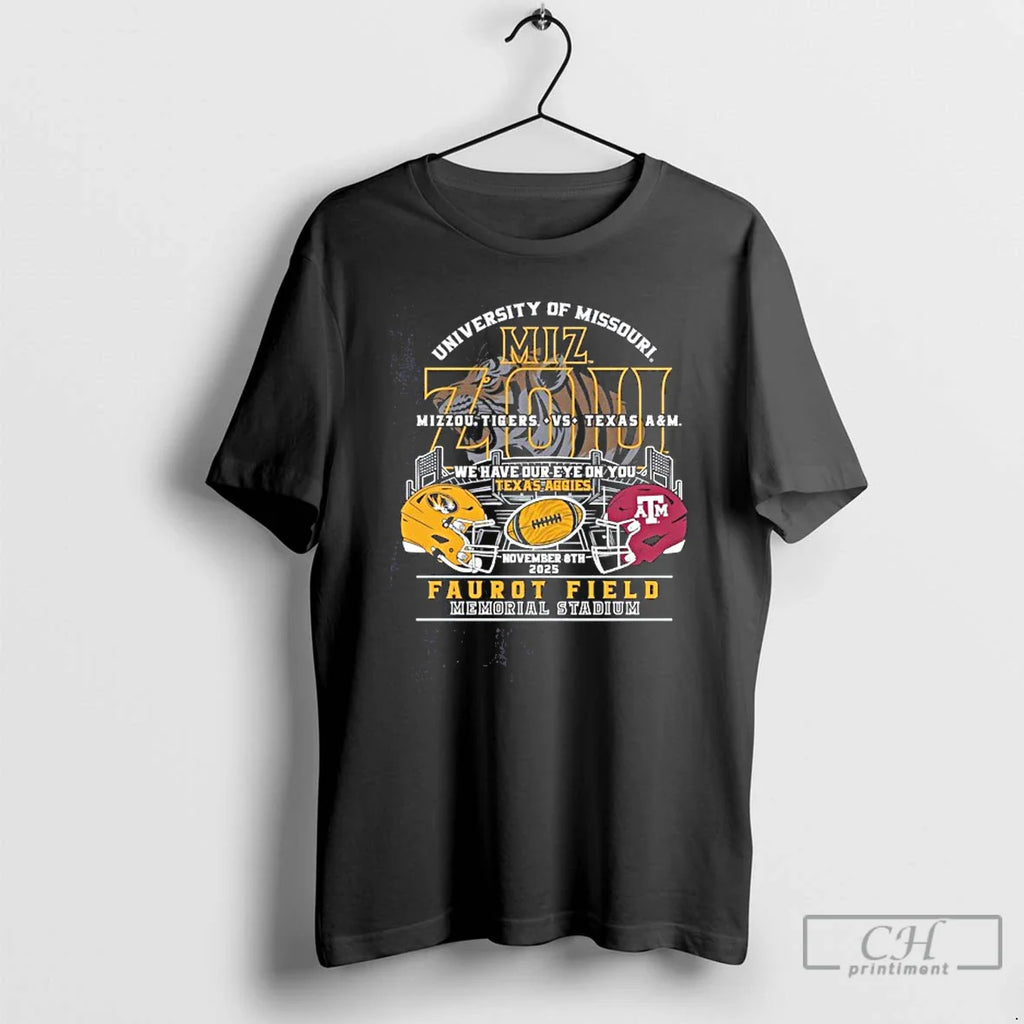 Premium Mizzou Tigers Game Day Vs Texas Am Aggies 2025 T Shirts