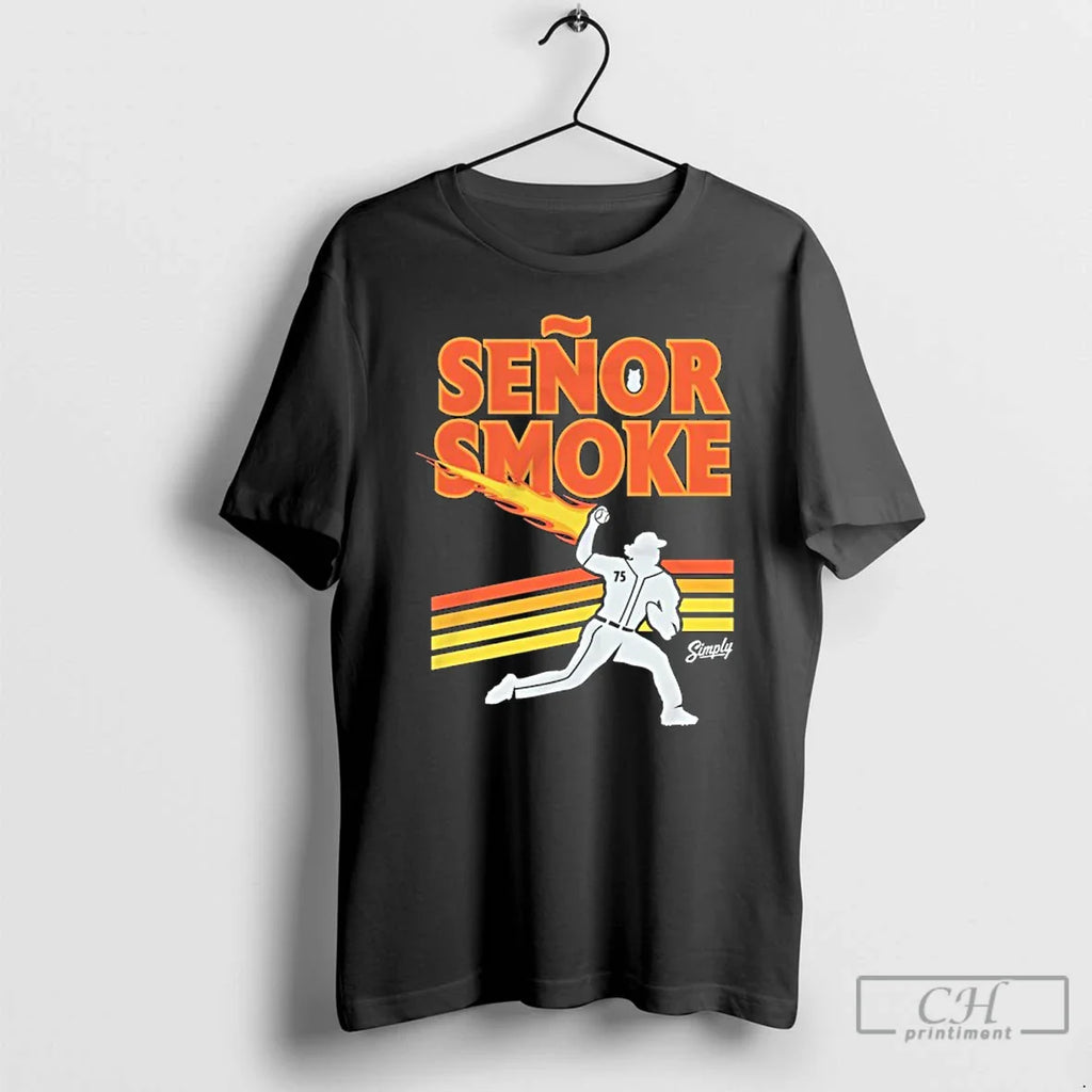 Premium Senor Smoke Seattle Mariners T Shirts