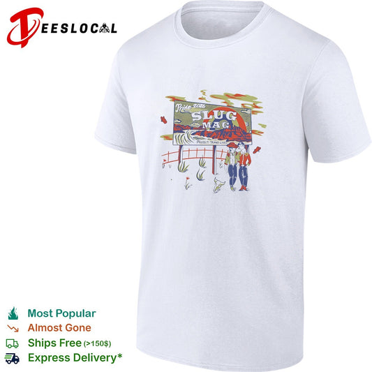 Pride 2026 Slug Mag Protect Trans Lives Desert Cowboy Illustration shirt