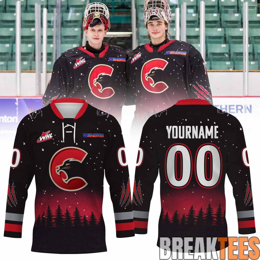 Prince George Cougars Special New 2026 Custom Hockey Jersey