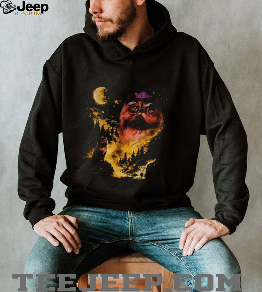 Princess Donut Approved Graphic Geeky Cat Lover Moon graphic shirt