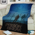 Prison Break Fleece Throw Blanket