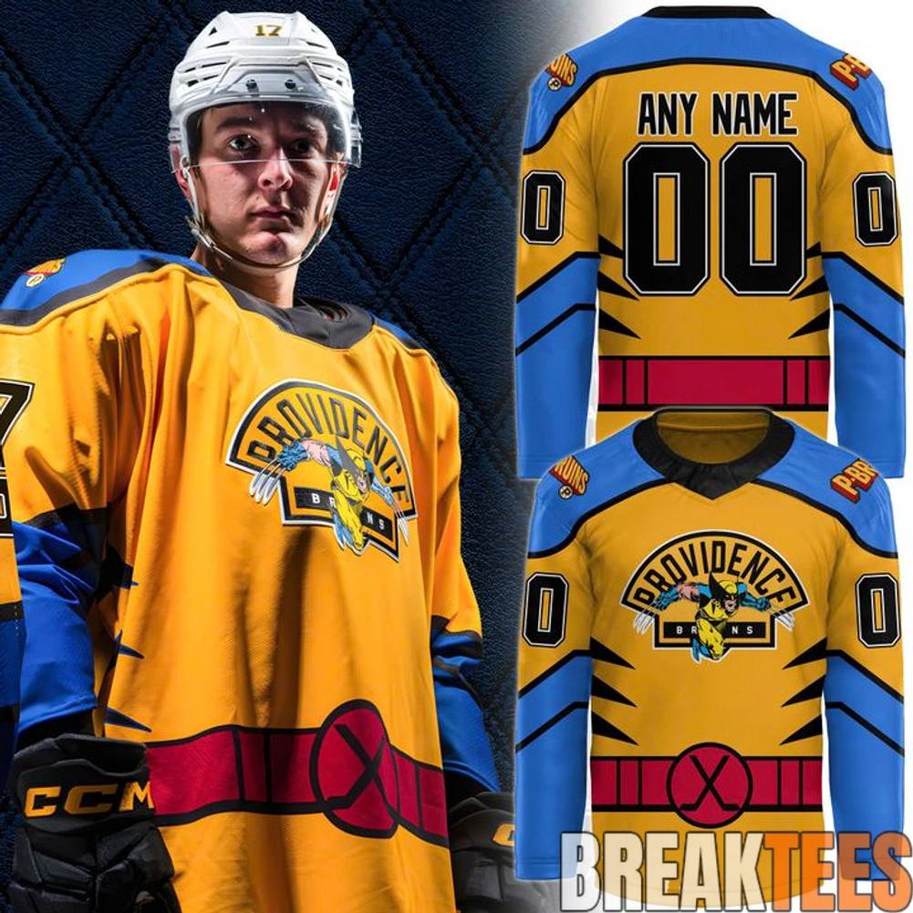 Providence Bruins Marvel Weekend Special Hockey Jersey