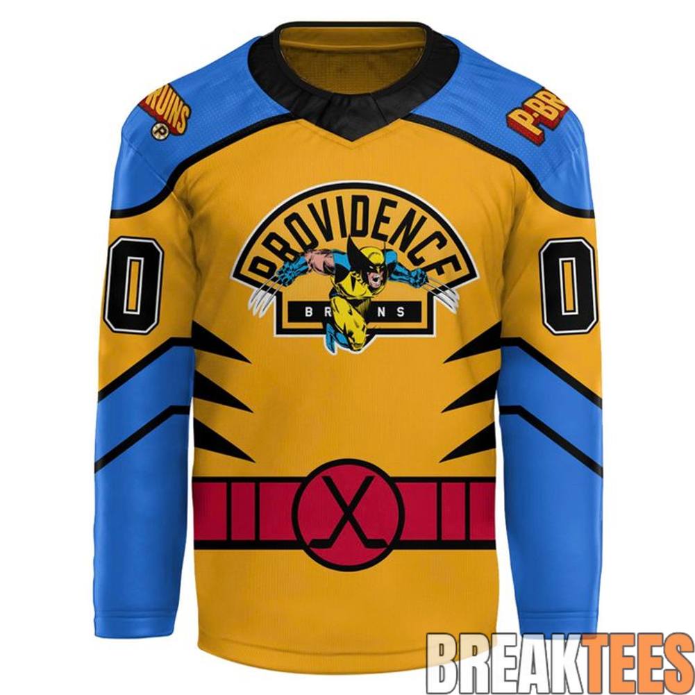 Providence Bruins Marvel Weekend Special Hockey Jersey