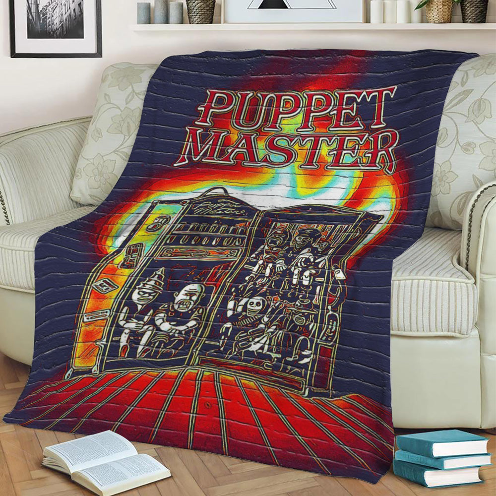 Puppet Master 1 Fleece Throw Blanket