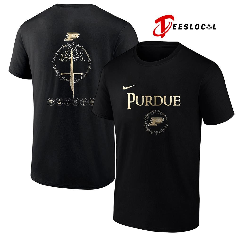 Purdue Boilermakers The Lord Of The Rings logo shirt